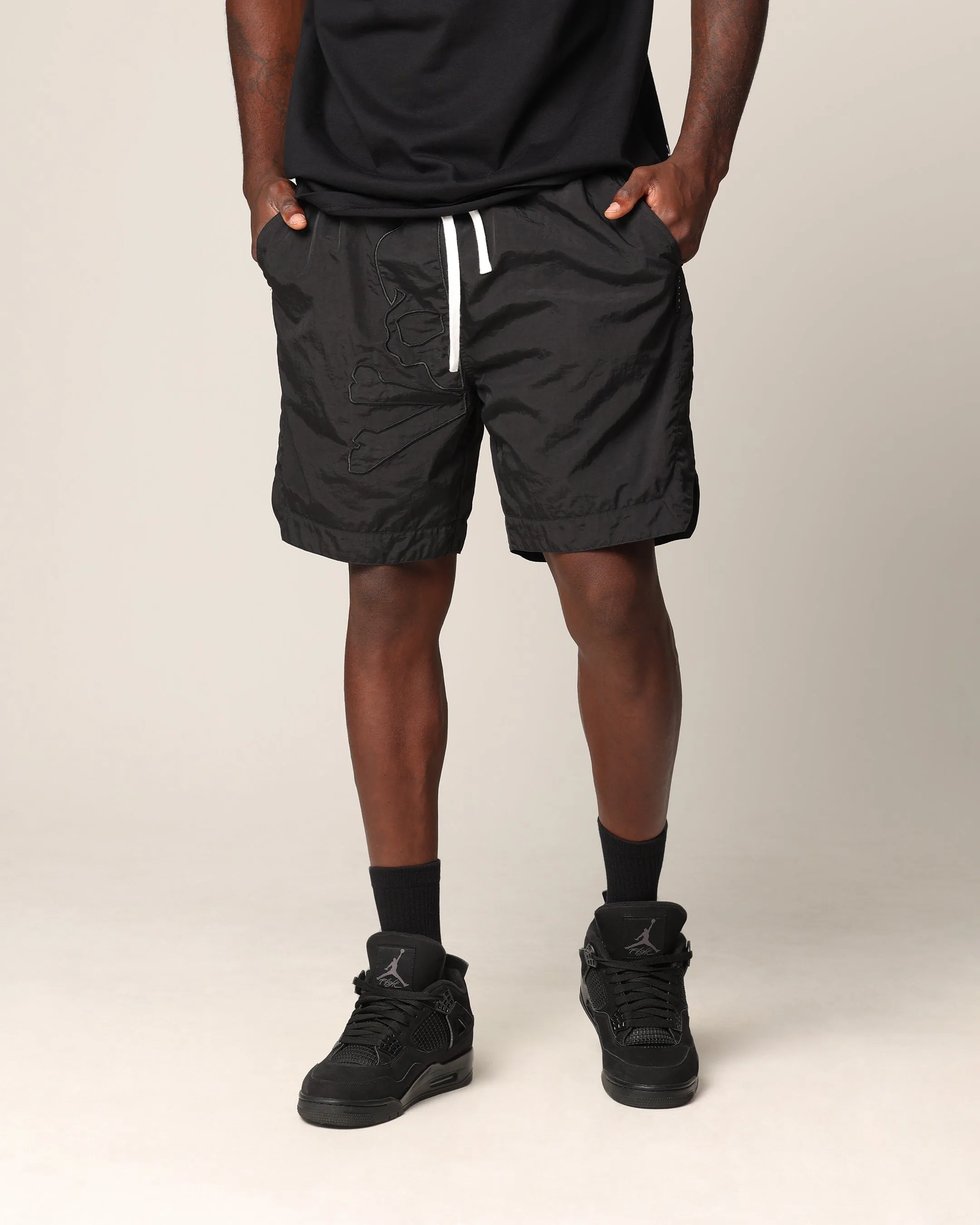 Saint Morta Hellfire Shorts Black Dynamic Flex Zones Waterproof Feature