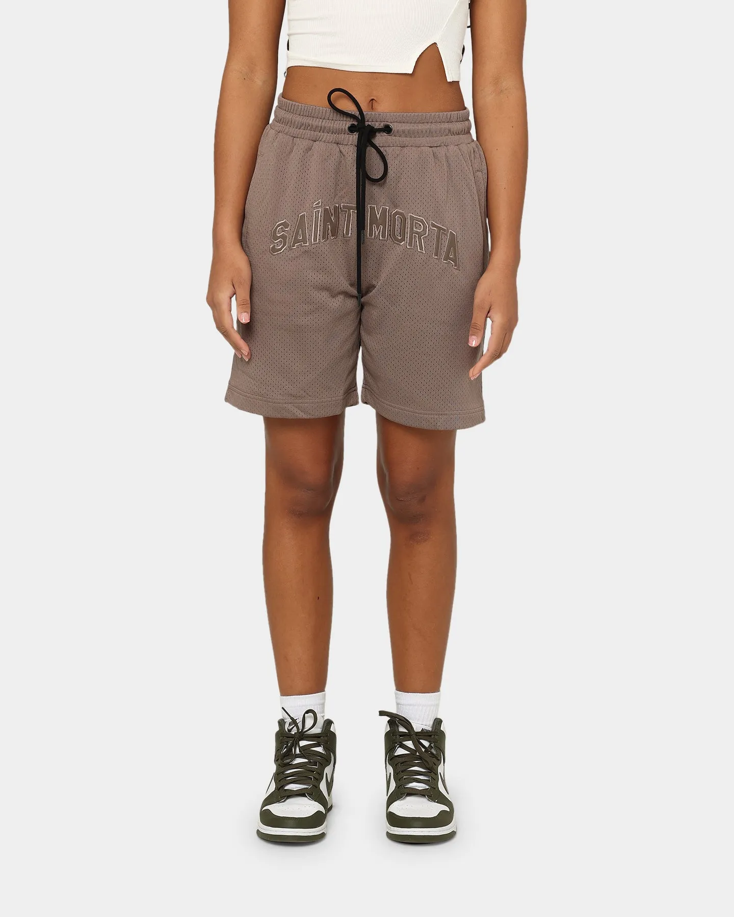 soccer uniform Saint Morta Kingdom Basketball Shorts Dark Brown