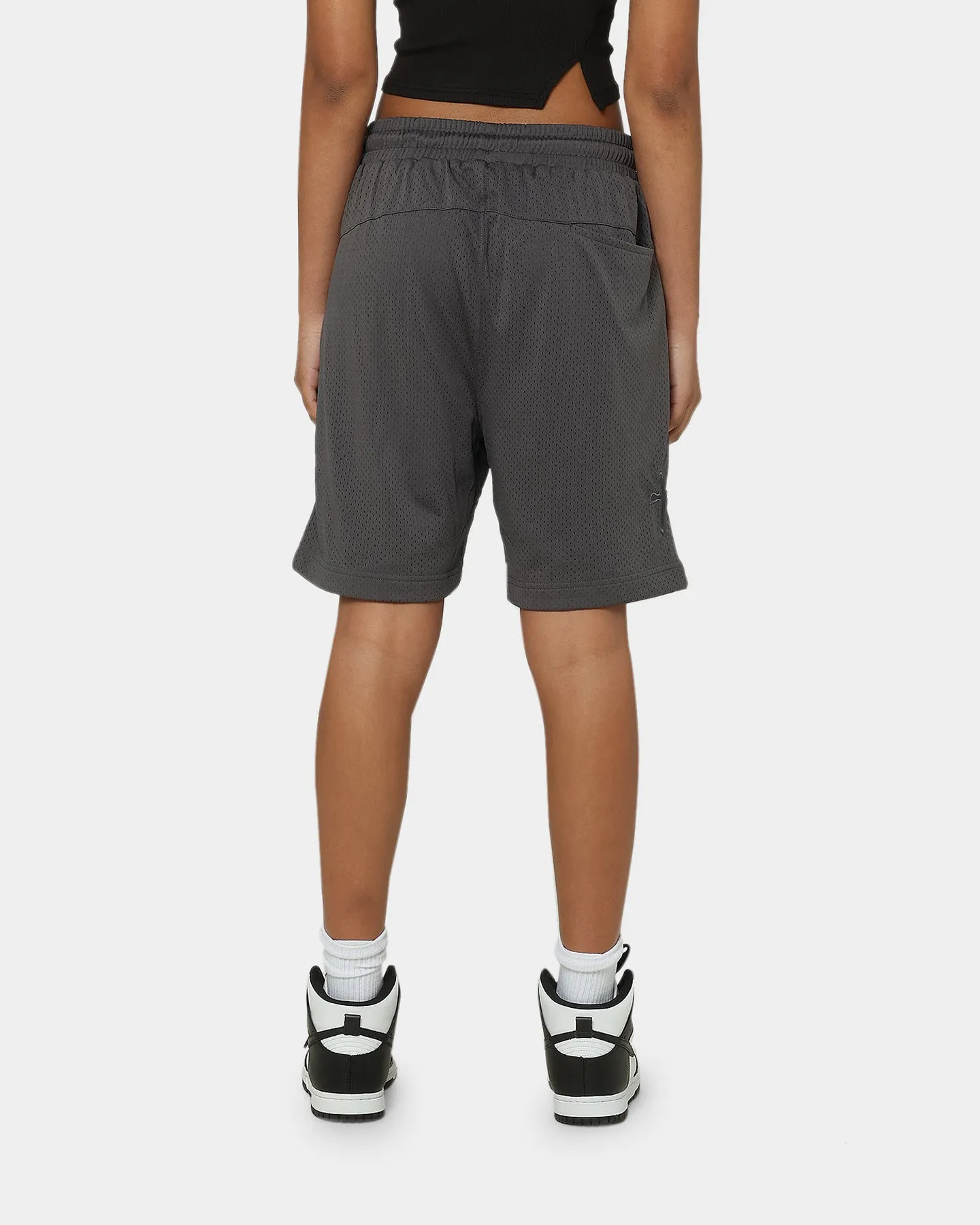 Urban Fashion Weekend Outfit Saint Morta Kingdom Basketball Shorts Dark Grey