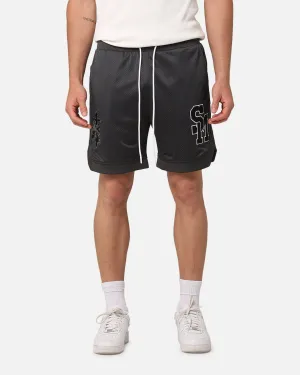 Saint Morta La Rambla Basketball Shorts Grey shrink-resistant personalized option
