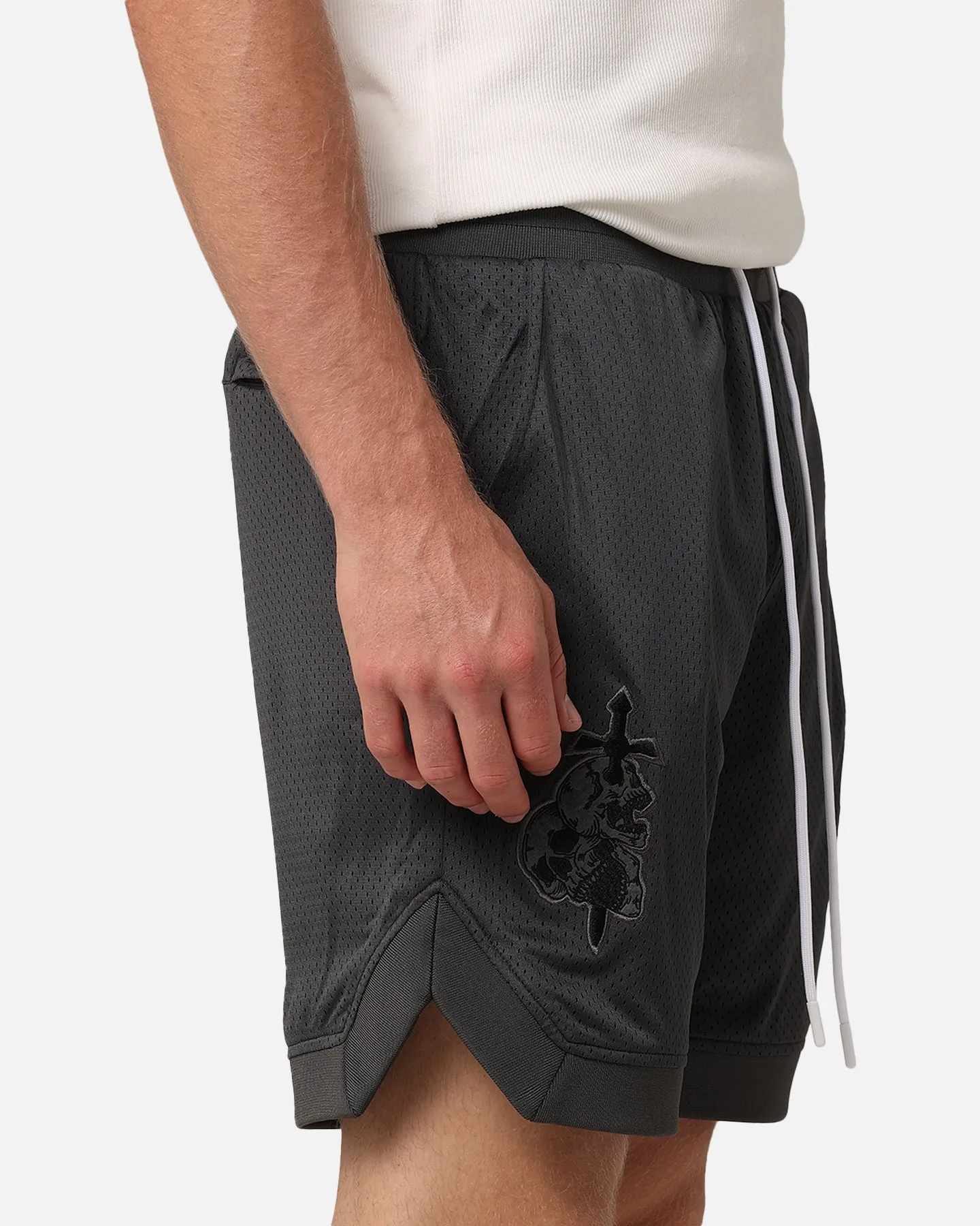 Gentle On Skin Limited Edition Saint Morta La Rambla Basketball Shorts Grey