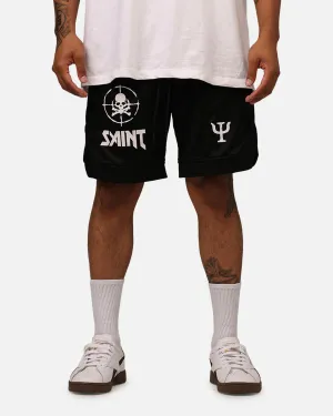 Saint Morta Post Humanous Basketball Short Black/White Jogging Ready muted colors