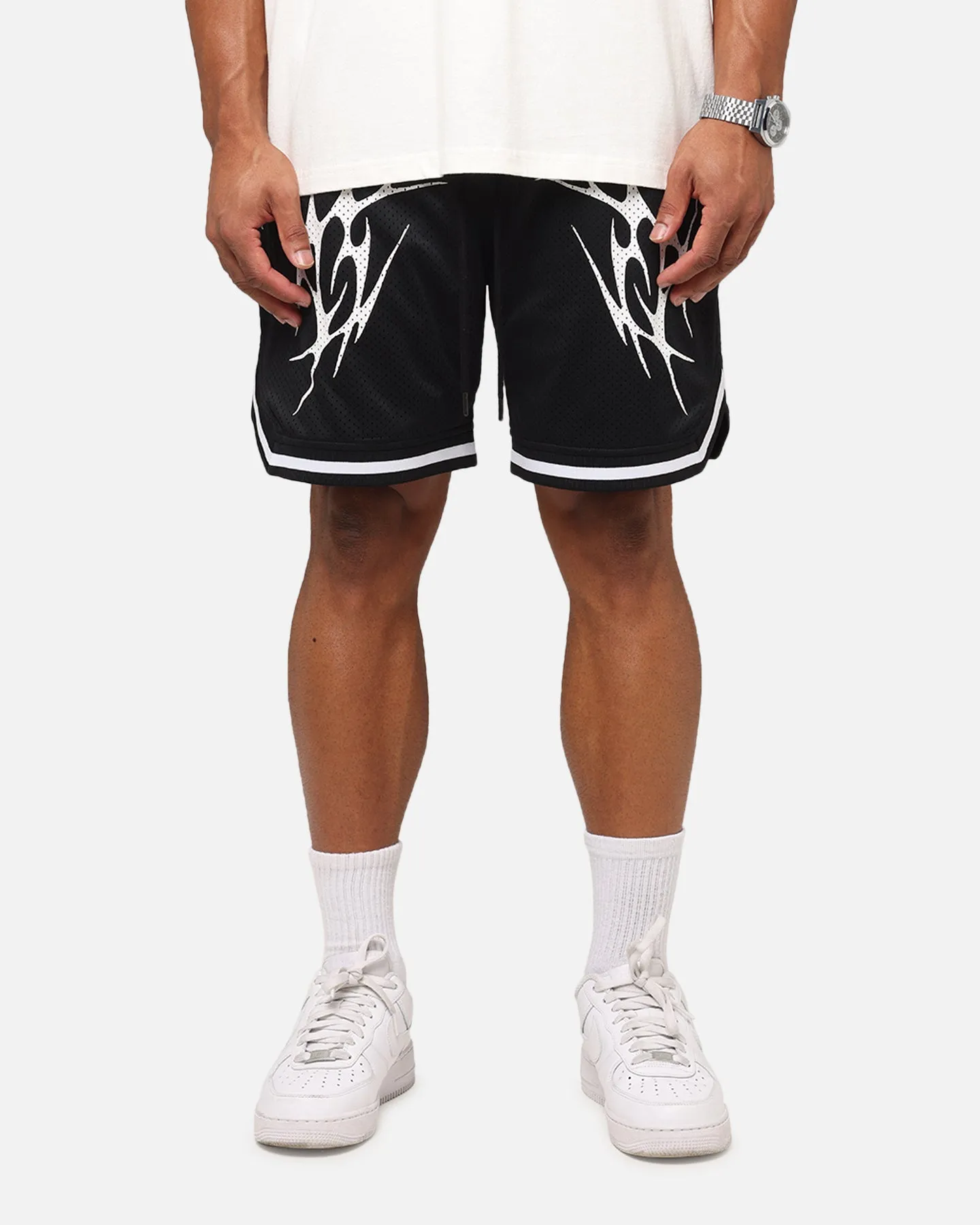 Saint Morta Warrior Basketball Shorts Black Fit Freedom