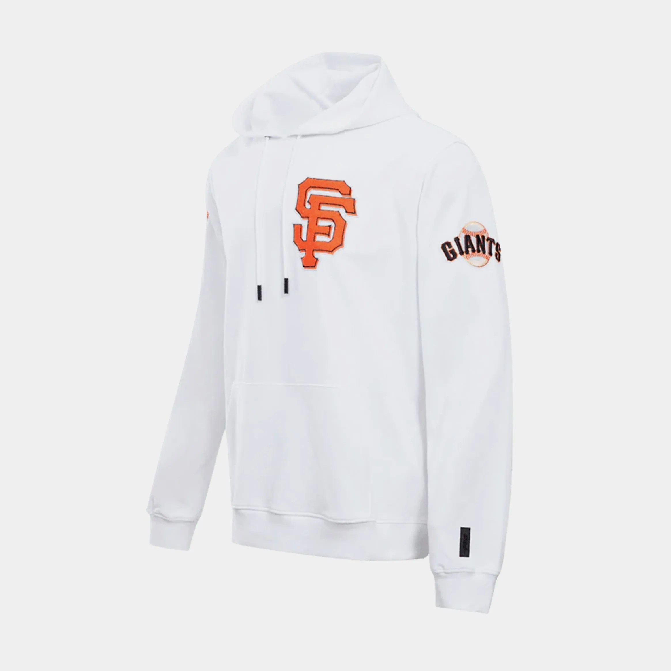 San Francisco Giants Chenille Mens Long Sleeve Shirt (White/Orange) Fresh Active