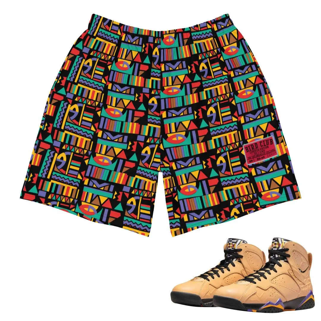 Temperature Regulating Material Retro 7 Afrobeats Air Raid Shorts