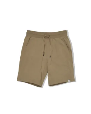 Effortless Fit Odor Control Technology Elevated Jersey Draw Cord Shorts 8" - Olive