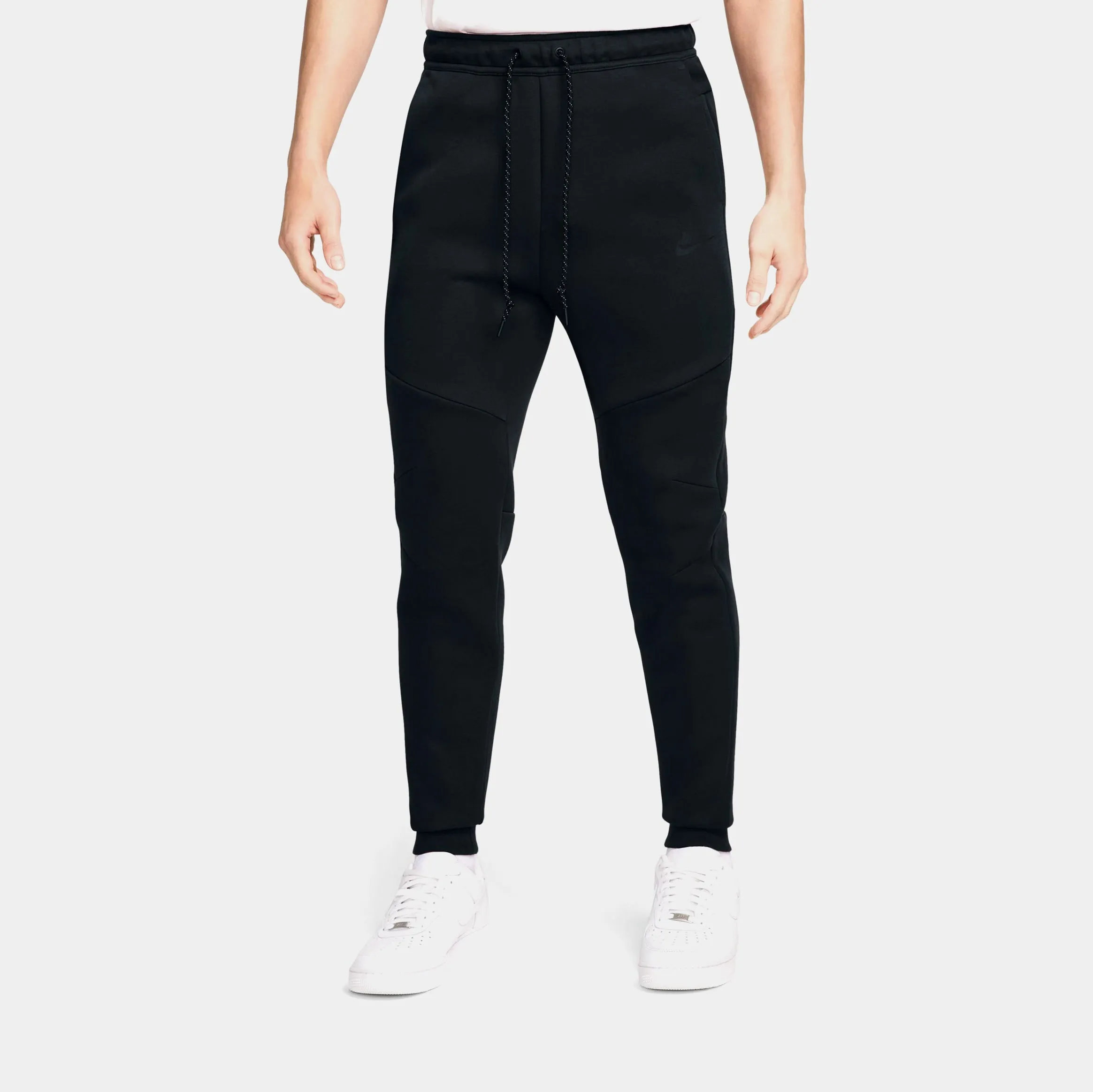 NSW Tech Fleece Jogger Mens Pants (Black/White) Eco Dye Process Comfortable fit