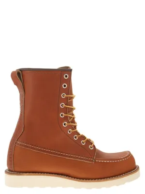 Classic Moc - High Leather Lace-Up Boot Top Fit Shock Absorb