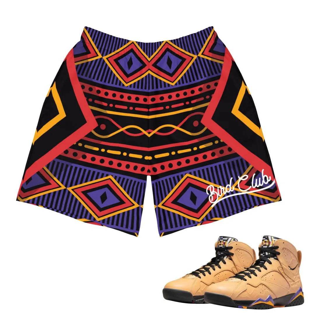 Retro 7 Afrobeats shorts cargo style Roomy Fit