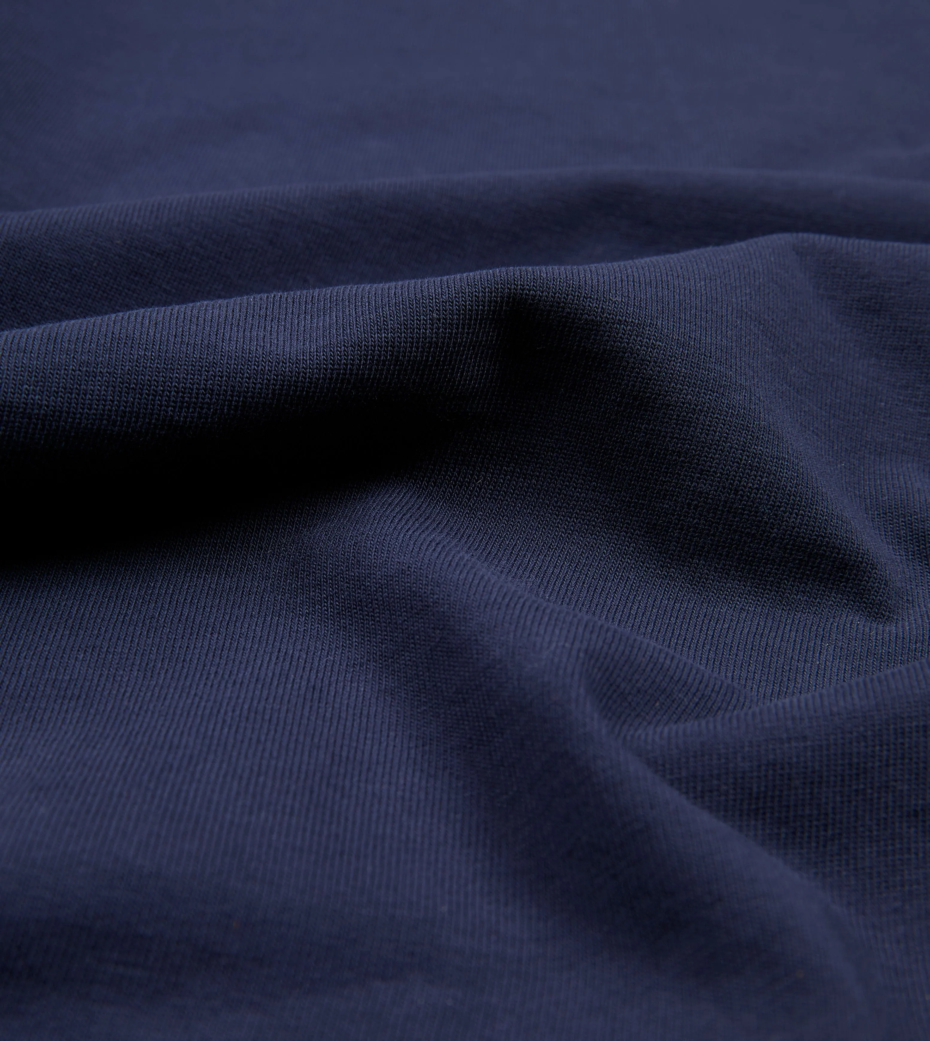 Navy Cotton Crew Neck Hiking T-Shirt Comfort and Fit