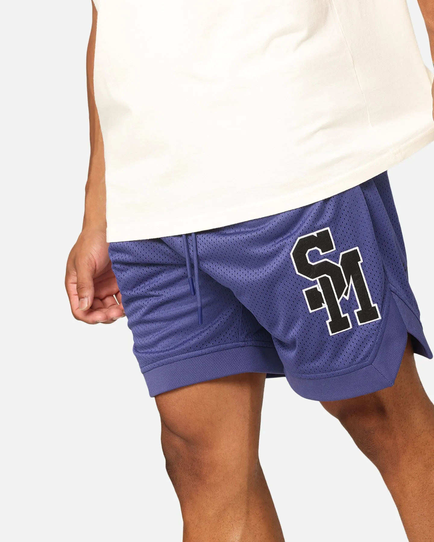 Summer Vibe Saint Morta La Rambla Basketball Shorts Purple