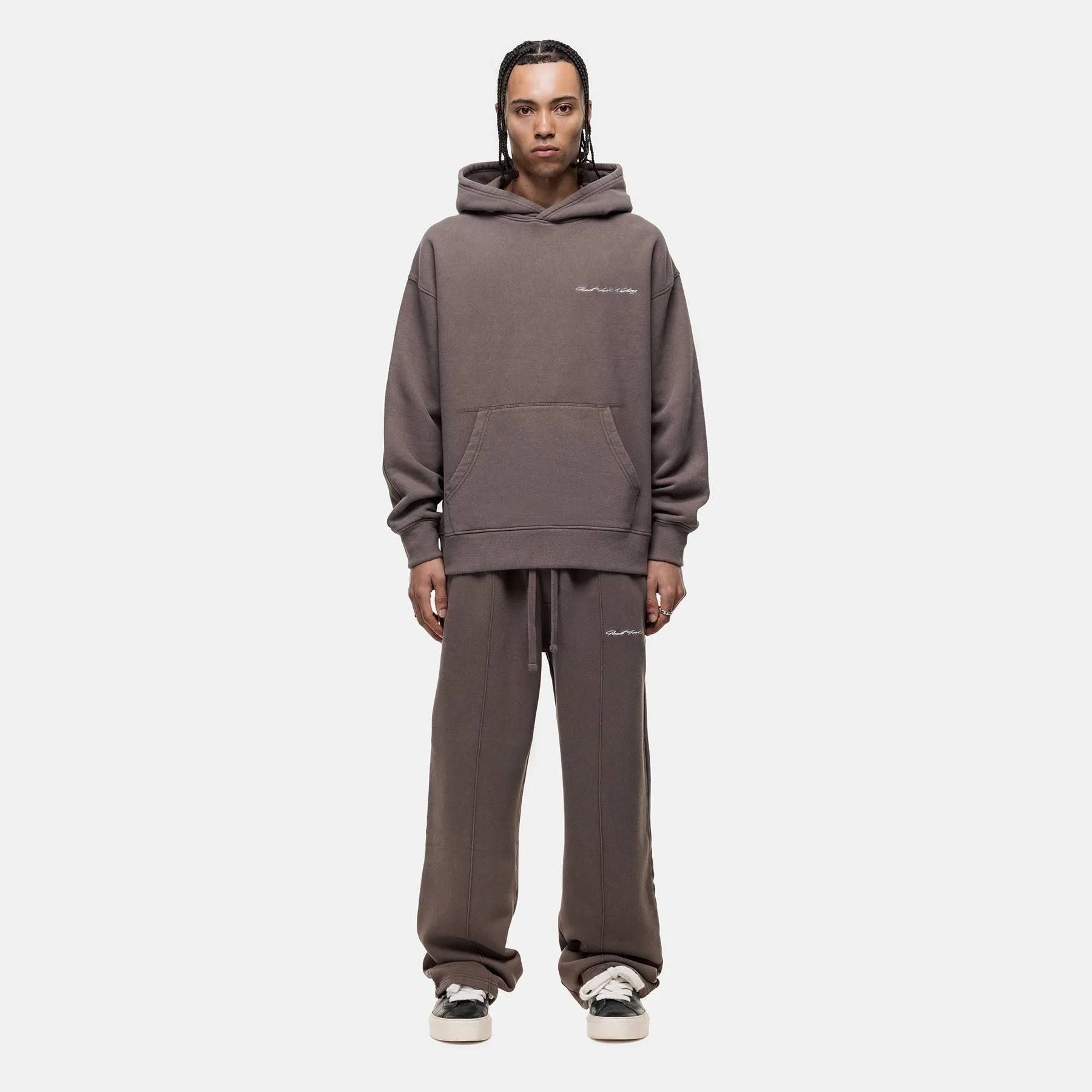 Supportive Fit Air Flow Scribble Washed Taupe Joggers