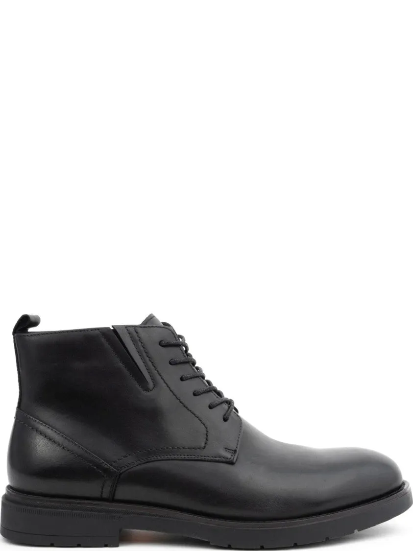 Ankle Boots With Lace-Up Detail Nordic Clean Stretchable