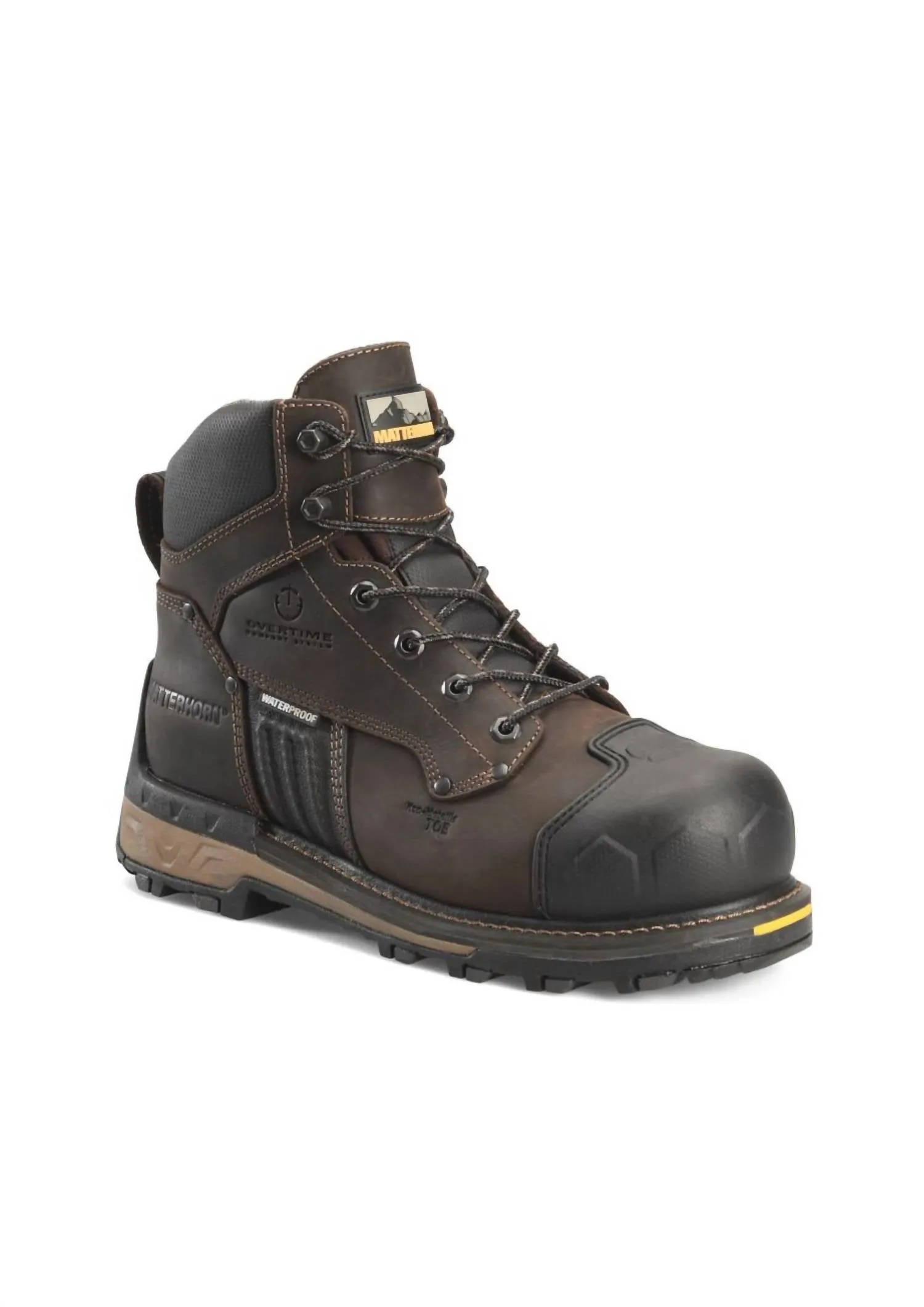 Men's Matterhorn 2.0 Composite Toe Logger Boots In Brown Weekly Rotation Focus Wear