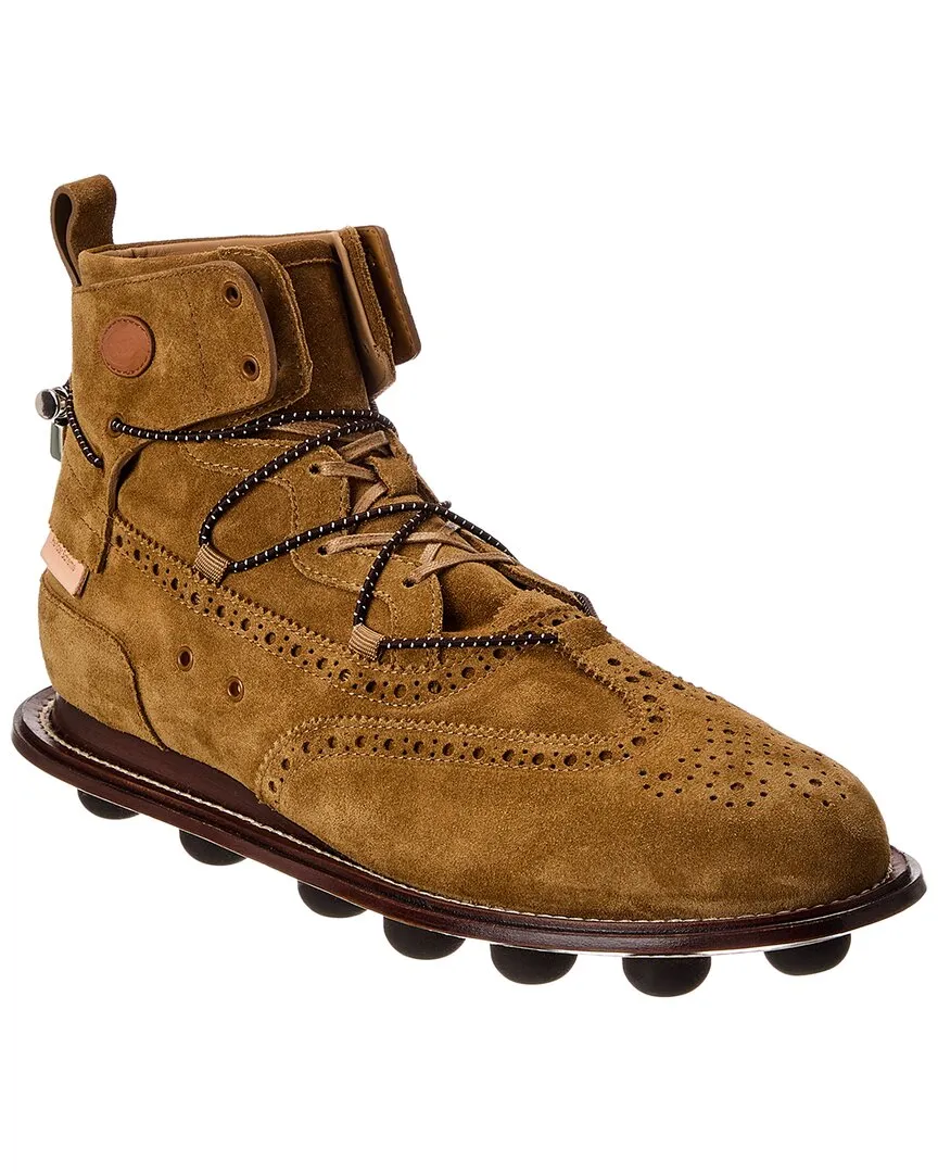 Simple Outline Layered Look TOD??s Suede Boot