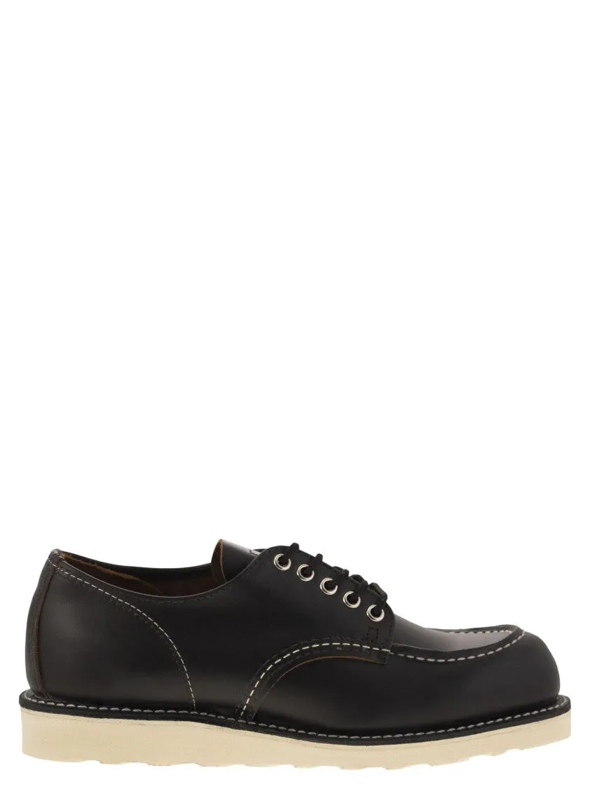 Metro Step Shop Moc - Leather Lace-Up Shoe