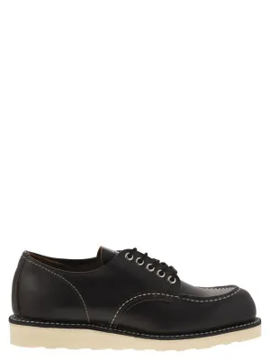 Metro Step Shop Moc - Leather Lace-Up Shoe