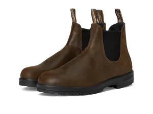 Blundstone BL1609 Boots Unisex M/10W Antique Brown Leather Chelsea VER264 Warm Office Clean Shape