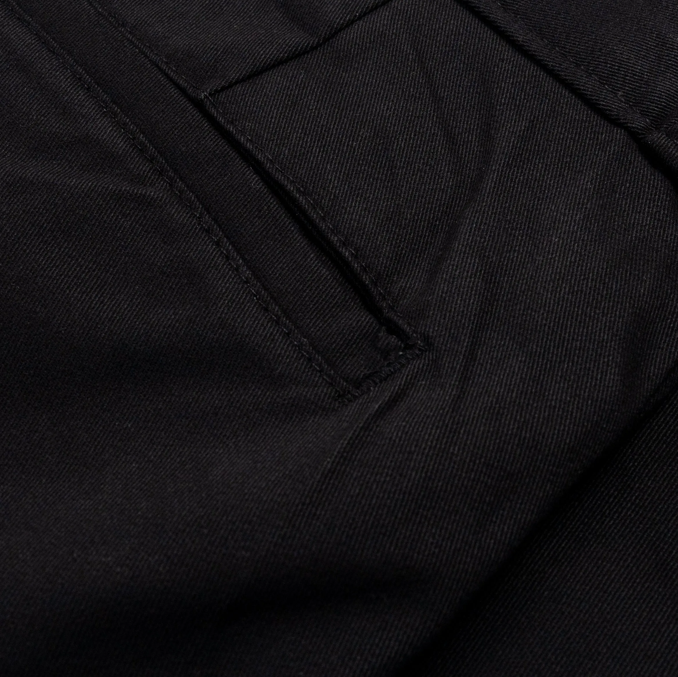 Skinny Fit Double Knee Work Mens Pants (Black) Stylish Fit Padded hips