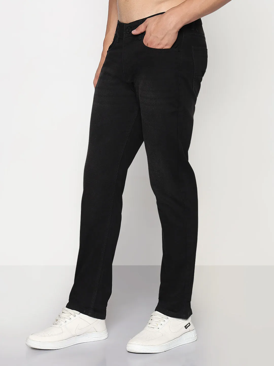 Men's Black Slim Fit Jeans Closet Must