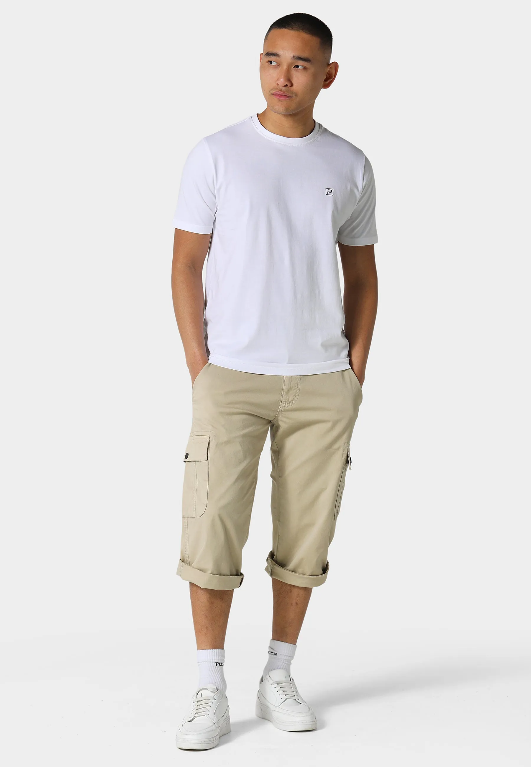 SoftInnerLining Hykeham Beige Cargo Shorts