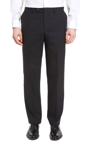 Flattering Comfort Wear Stretchy Waist Wool Tropical Plain Weave