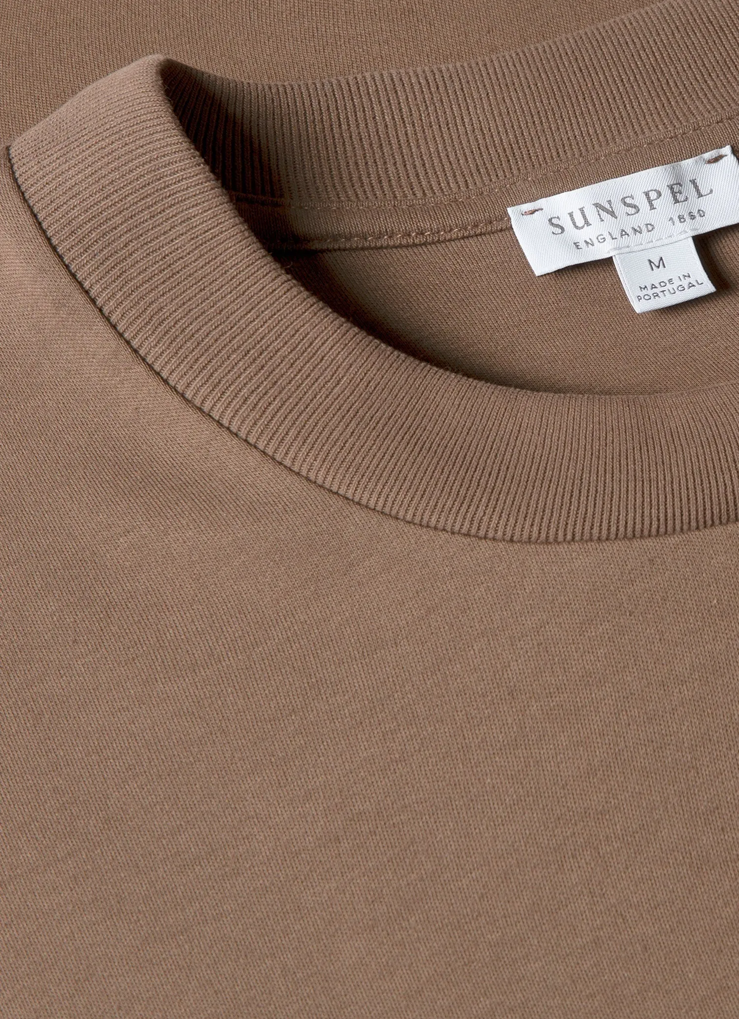 UV protected Seasonal Wear Men's Relaxed Fit Heavyweight T-shirt in Bark