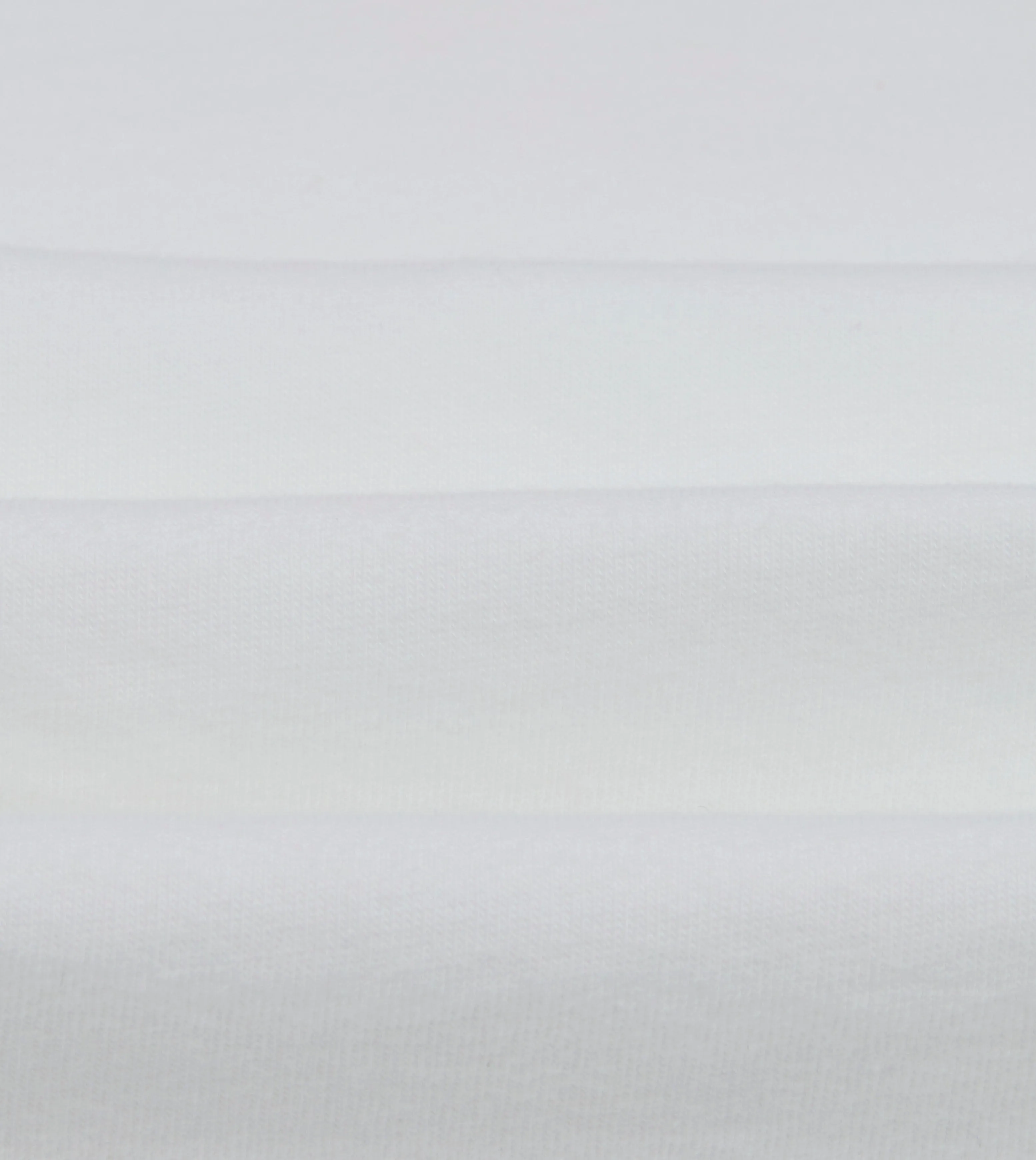 monochromatic White Cotton Two-Button Henley T-Shirt