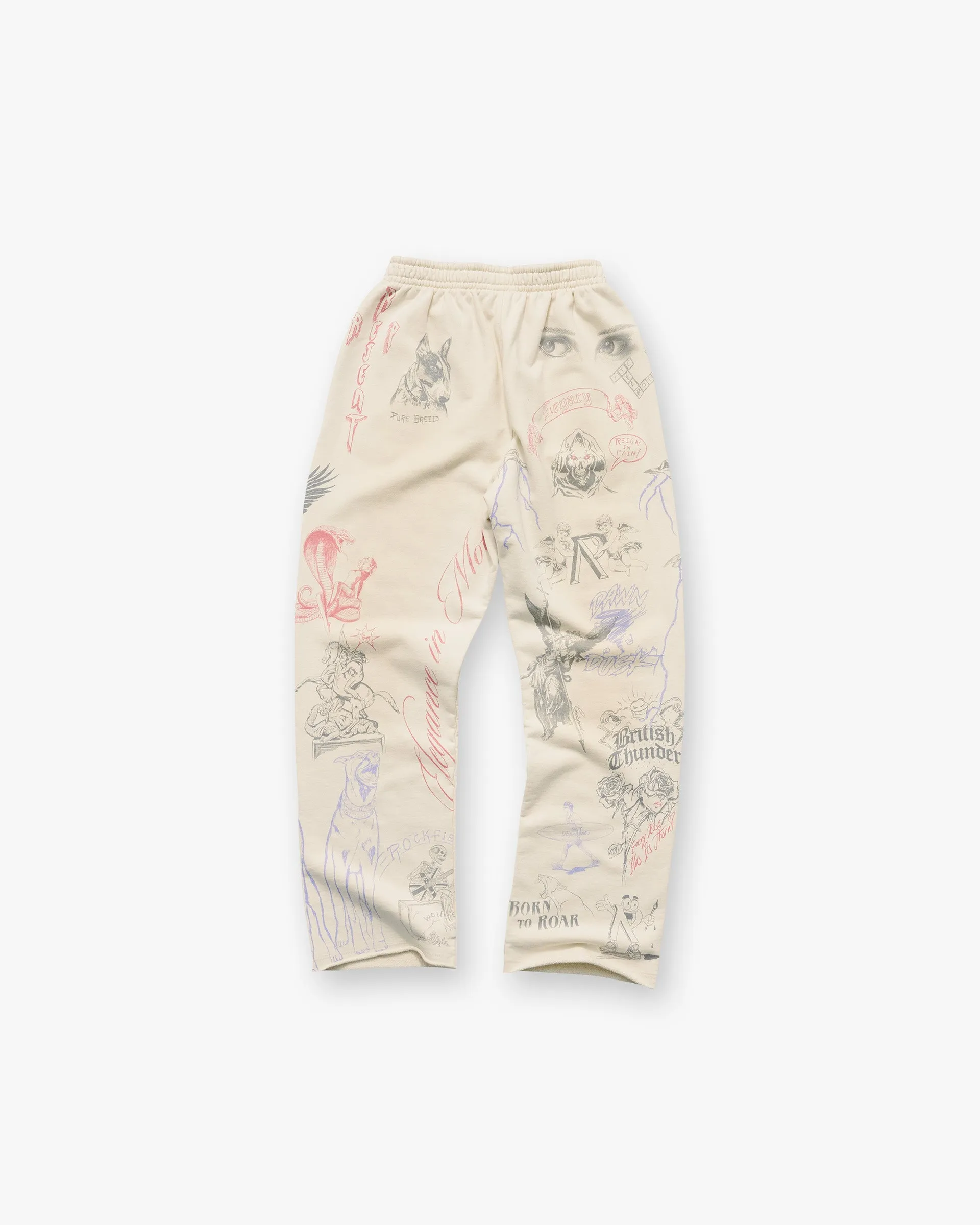 StretchFabric Seamless construction Legacy Sweatpant - Buttercream