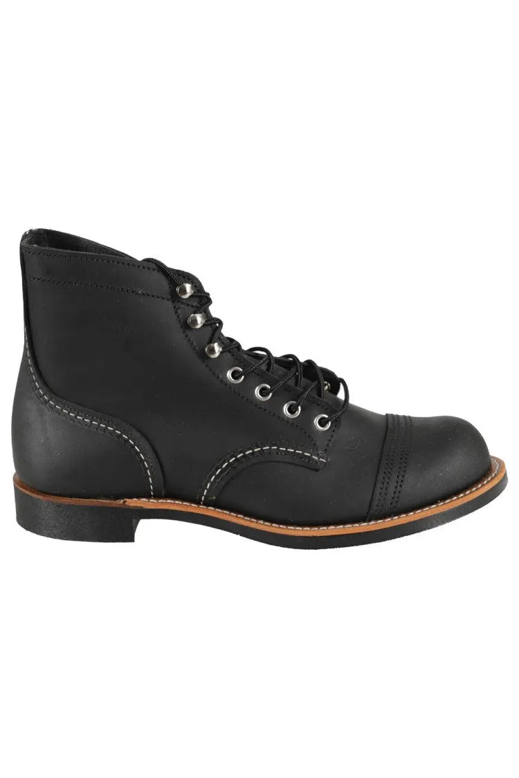 Flexible Groove Flexure Iron Ranger Ankle Boots