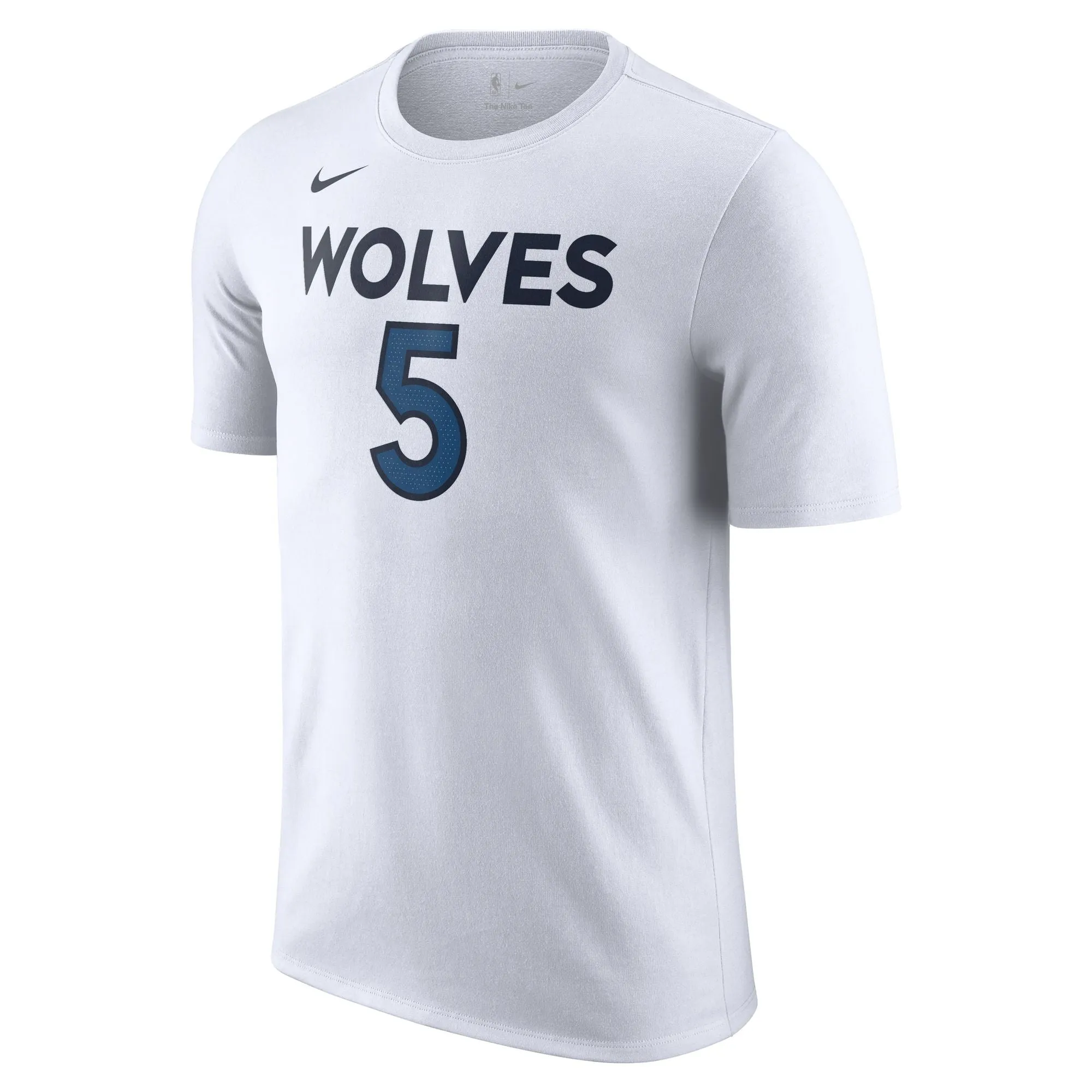 Raglan Sleeve Integration Anthony Edwards Minnesota Timberwolves Men's Nike NBA T-Shirt - White