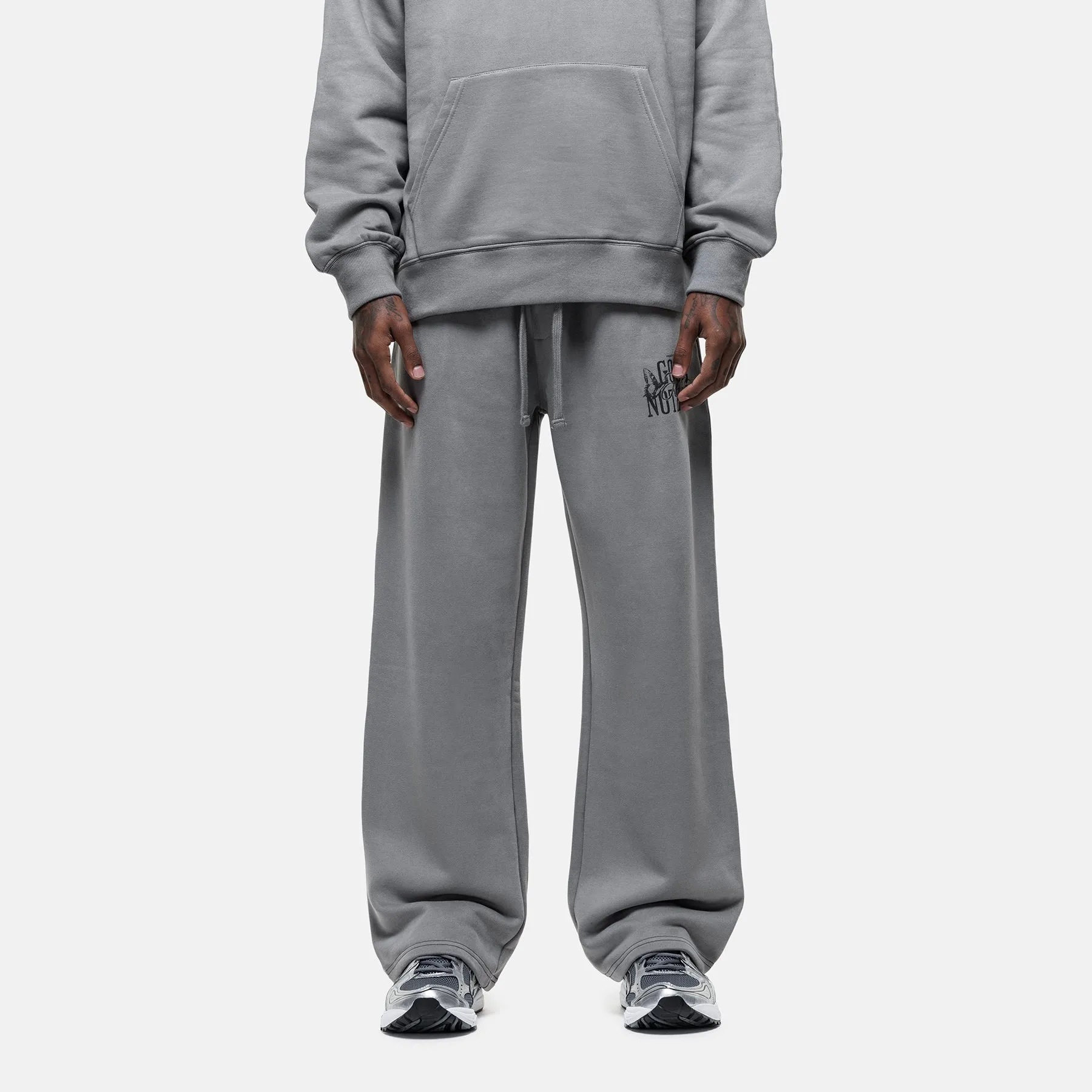 Packable Fit Dakota Butterfly Grey Sweatpants
