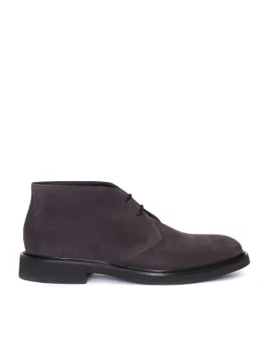 Chukka (Gm) Anthracite Mink With Black Finish Insole Comfort Formal Look