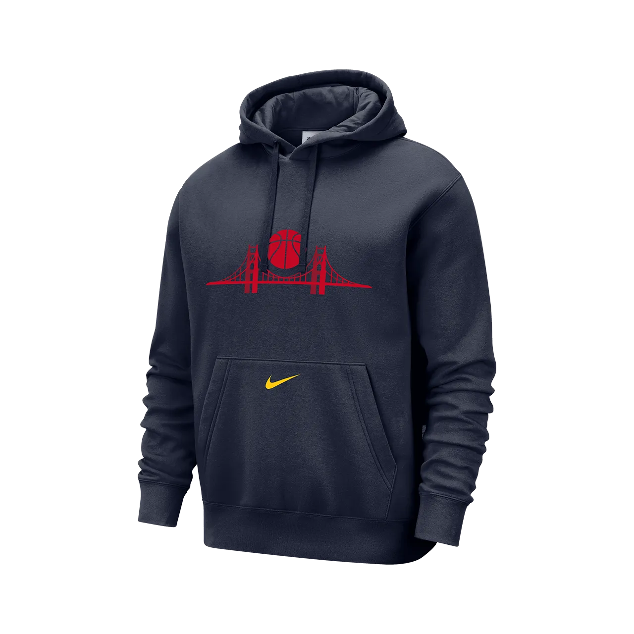 Nike NBA Golden State Warriors Club City Edition Fleece Pullover Hoodie product beach style charm Hiking Suitable