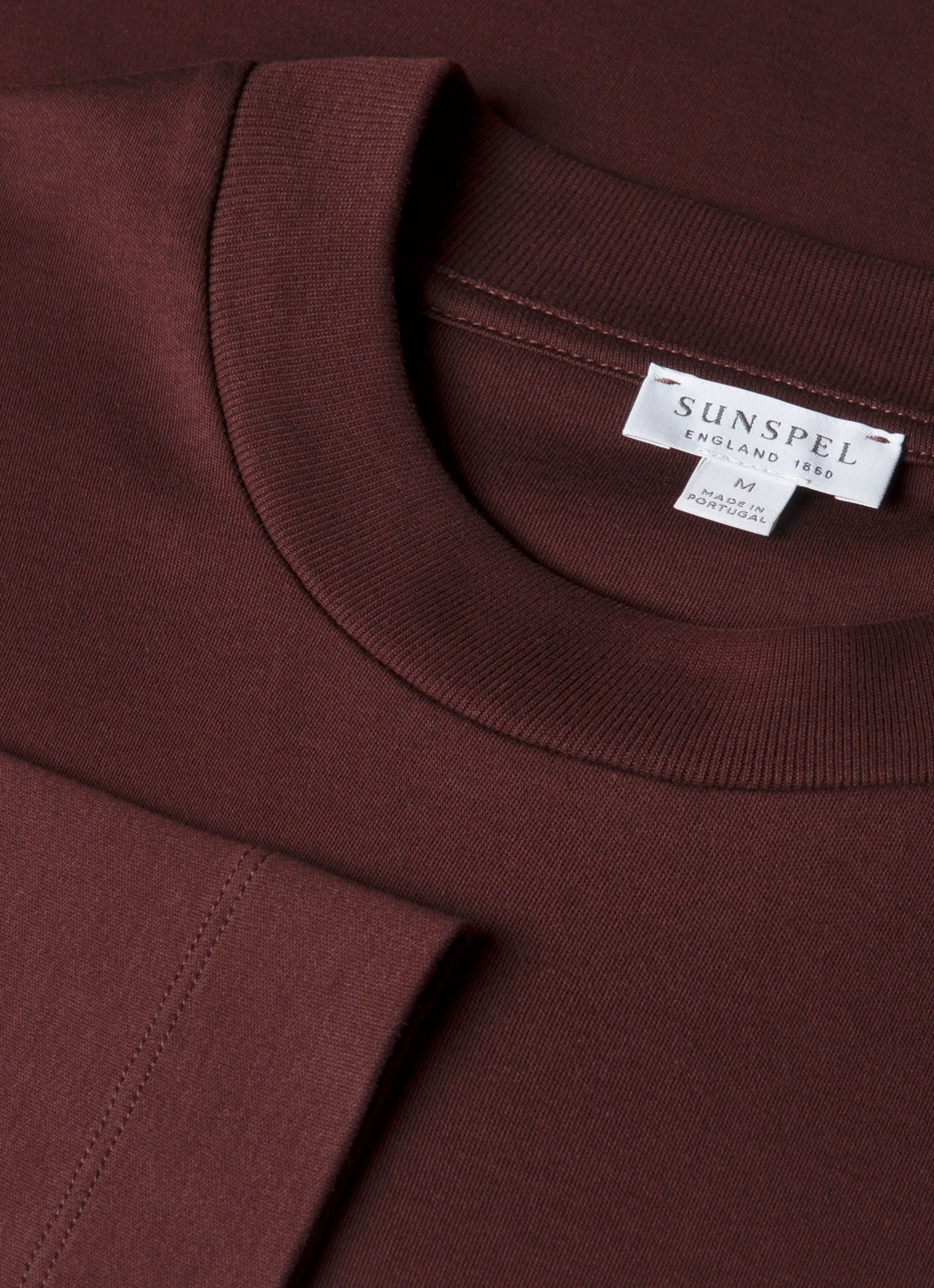 EnhancedDurabilityFinish Men's Long Sleeve Heavyweight T-shirt in Bakelite