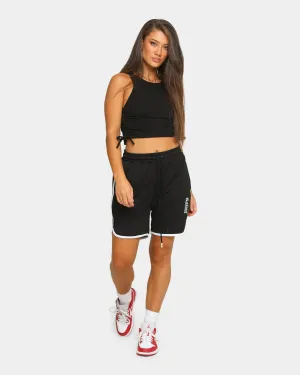 Active Fit Saint Morta Era Mesh Basketball Short Black/White
