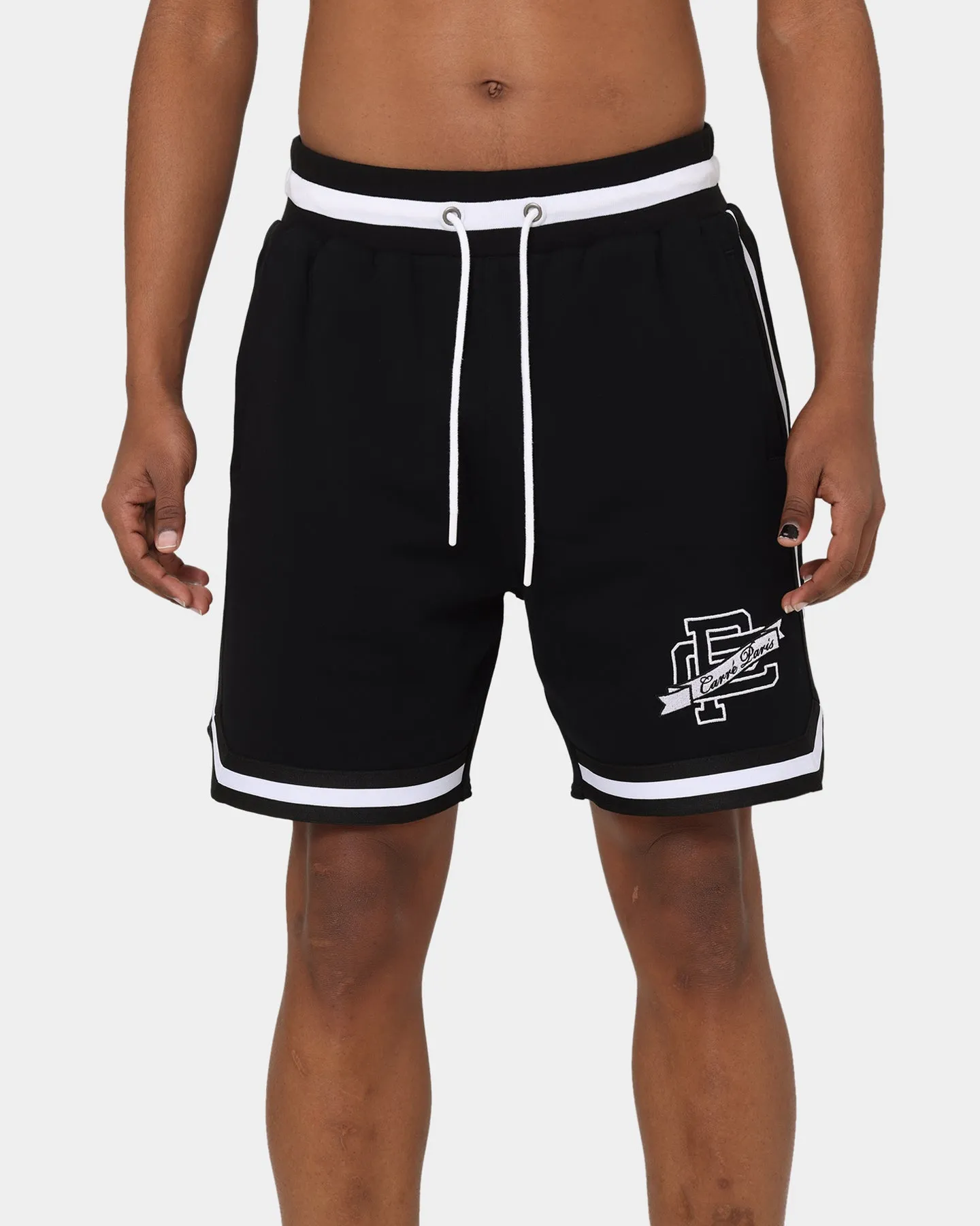 Carr?? Paris Original Fleece Basketball Shorts Black Heels