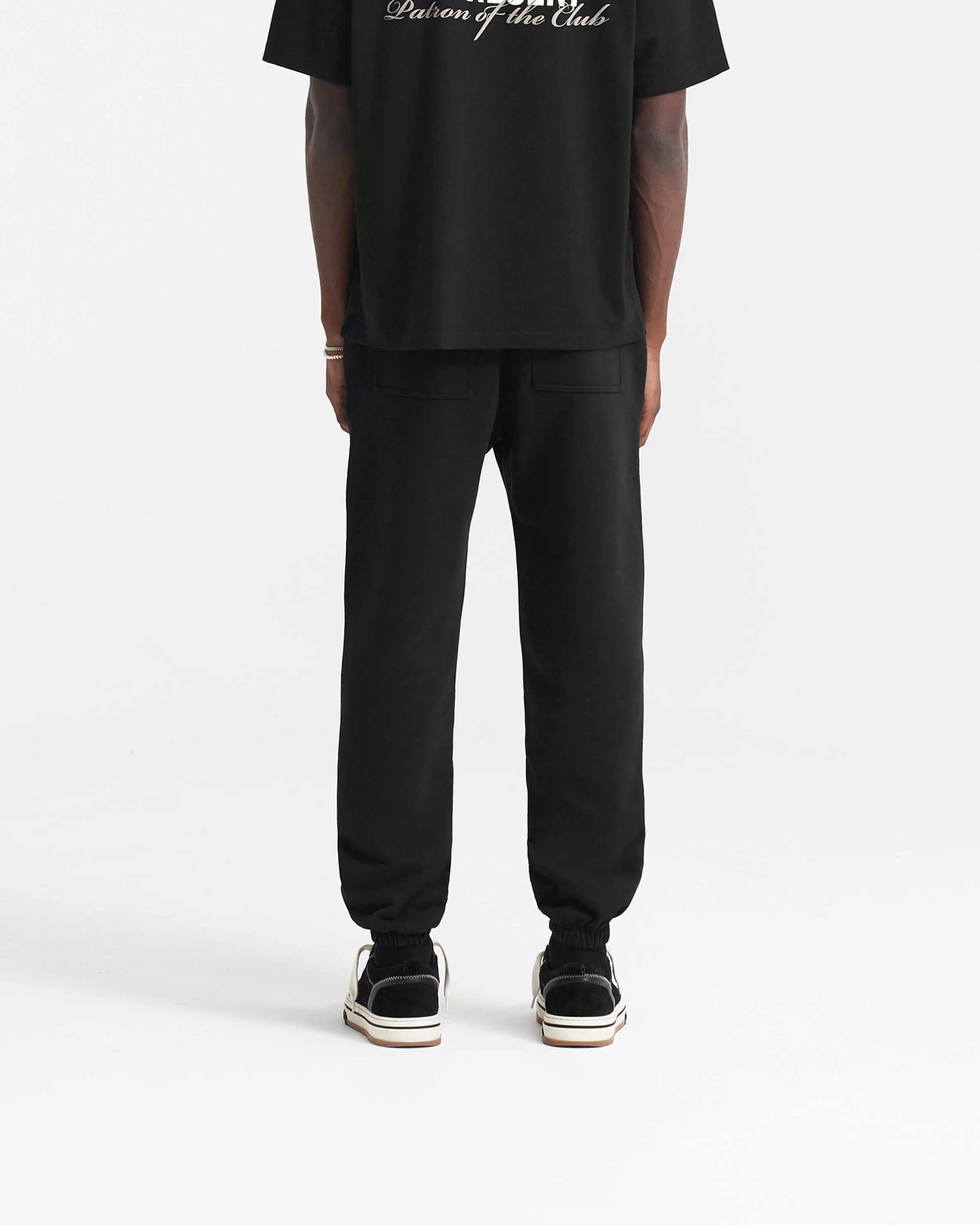 Vintage Wash Patron Of The Club Sweatpant - Black