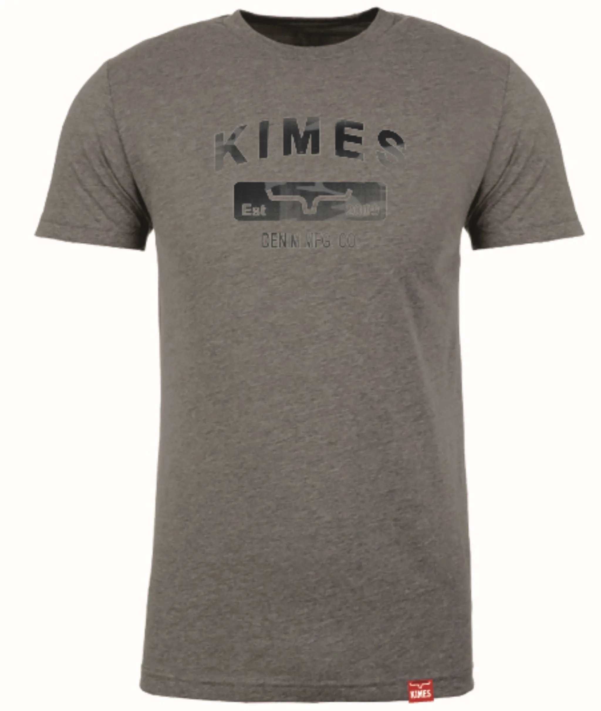 Kimes Ranch MFG CO T-Shirt in Dark Grey Heather Breathable Design