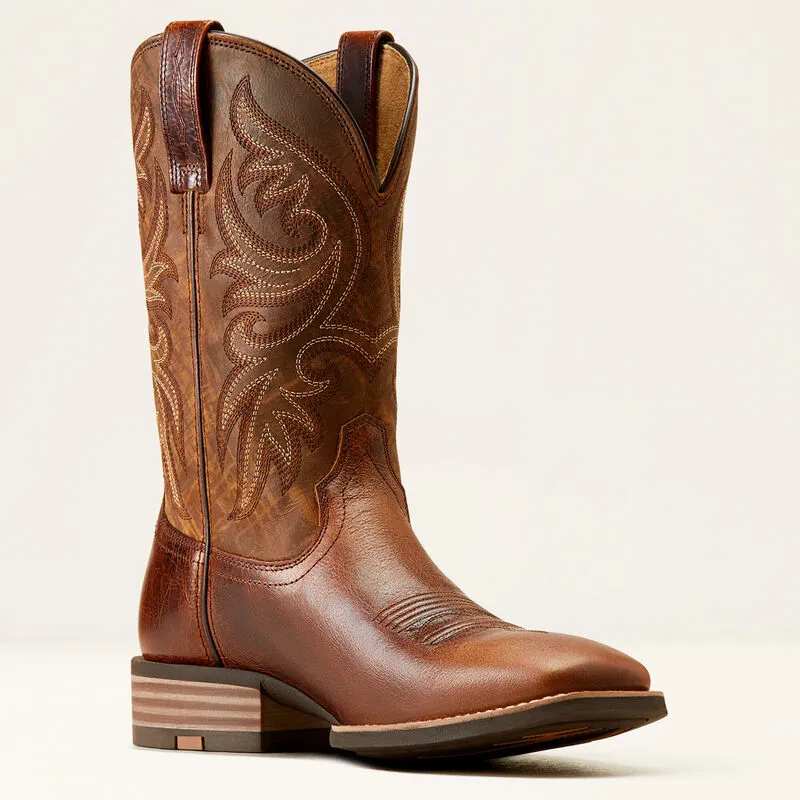 Ariat Men's Slingshot Western Boot in Beasty Brown Hunting Trip
