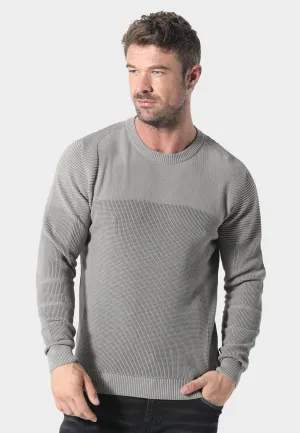 Reflective Yarn Accent Caney Desert Knitwear