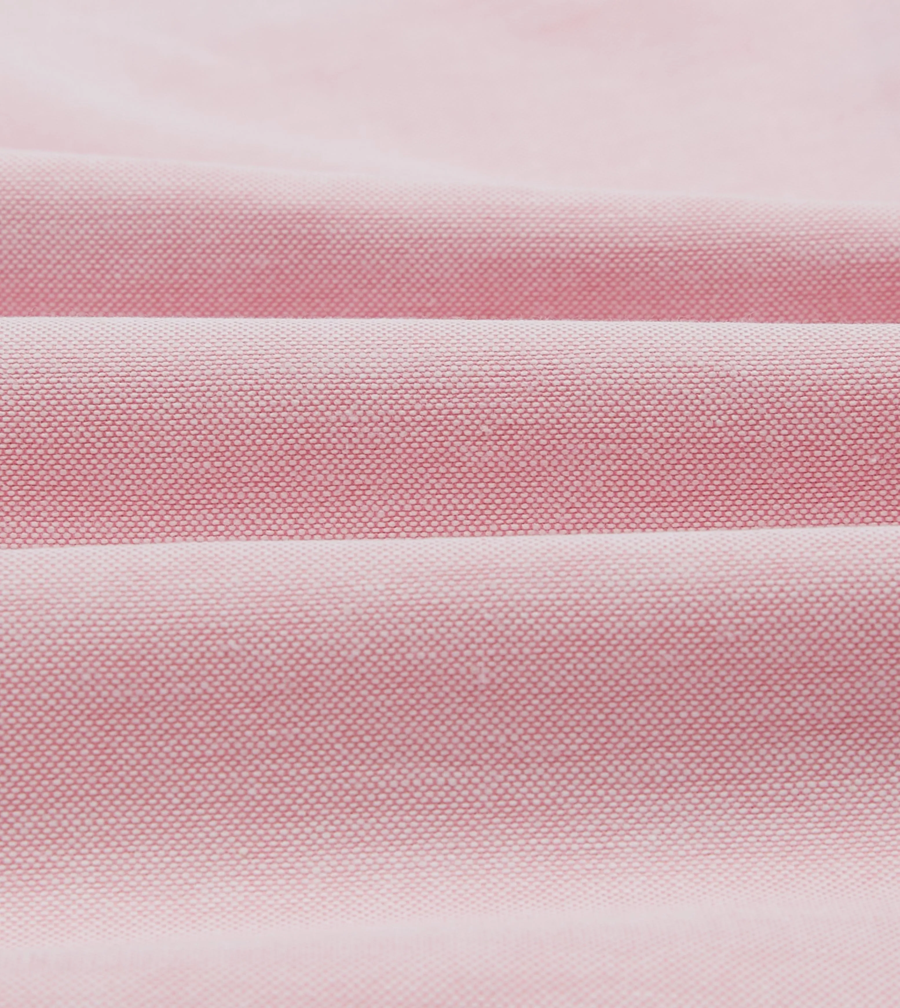 Bright Pink Cotton Oxford Cloth Button-Down Shirt Performance Stretch semi-formal style