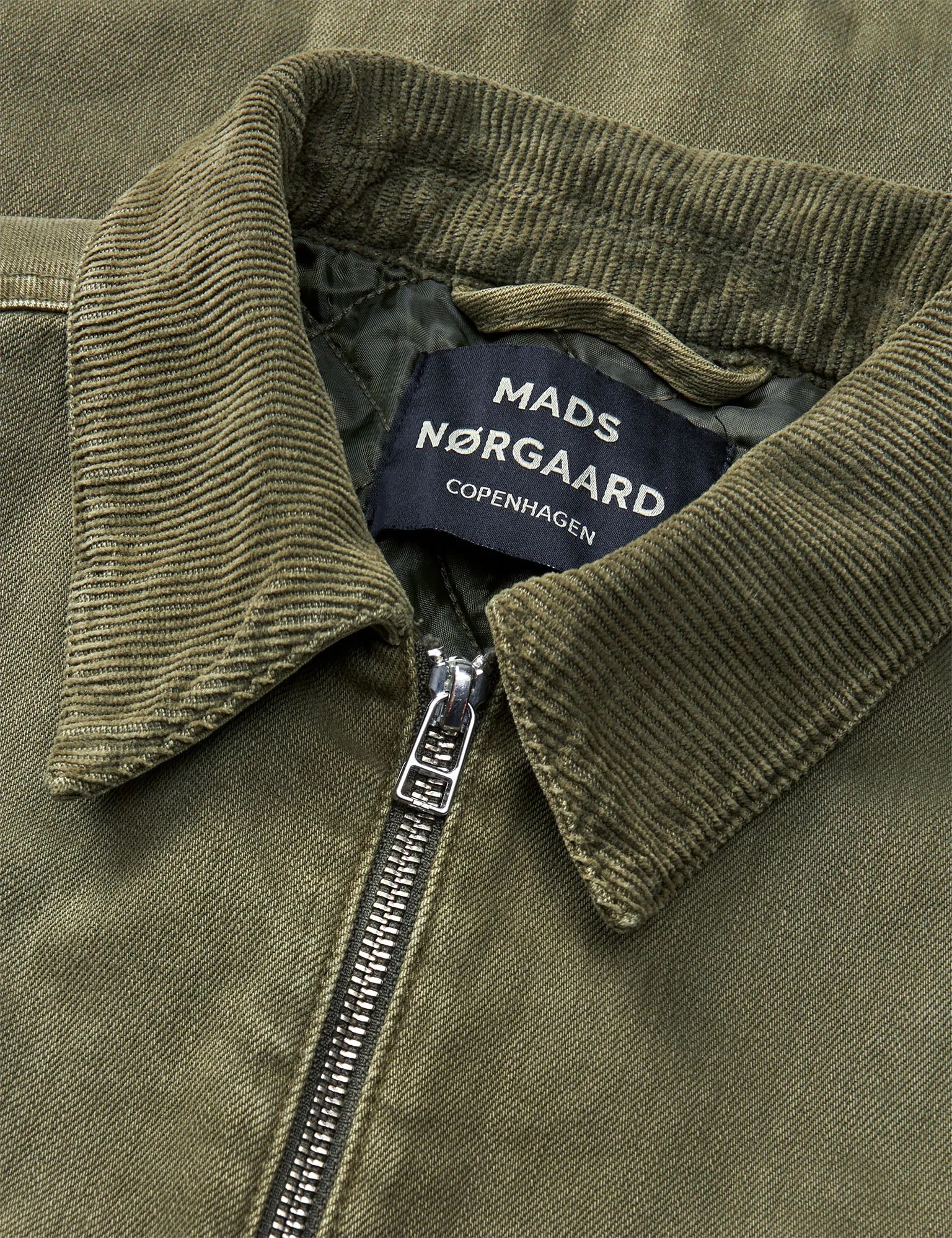 Soil Denim Norton Padded Jacket, Four Leaf Clover Windproof Construction