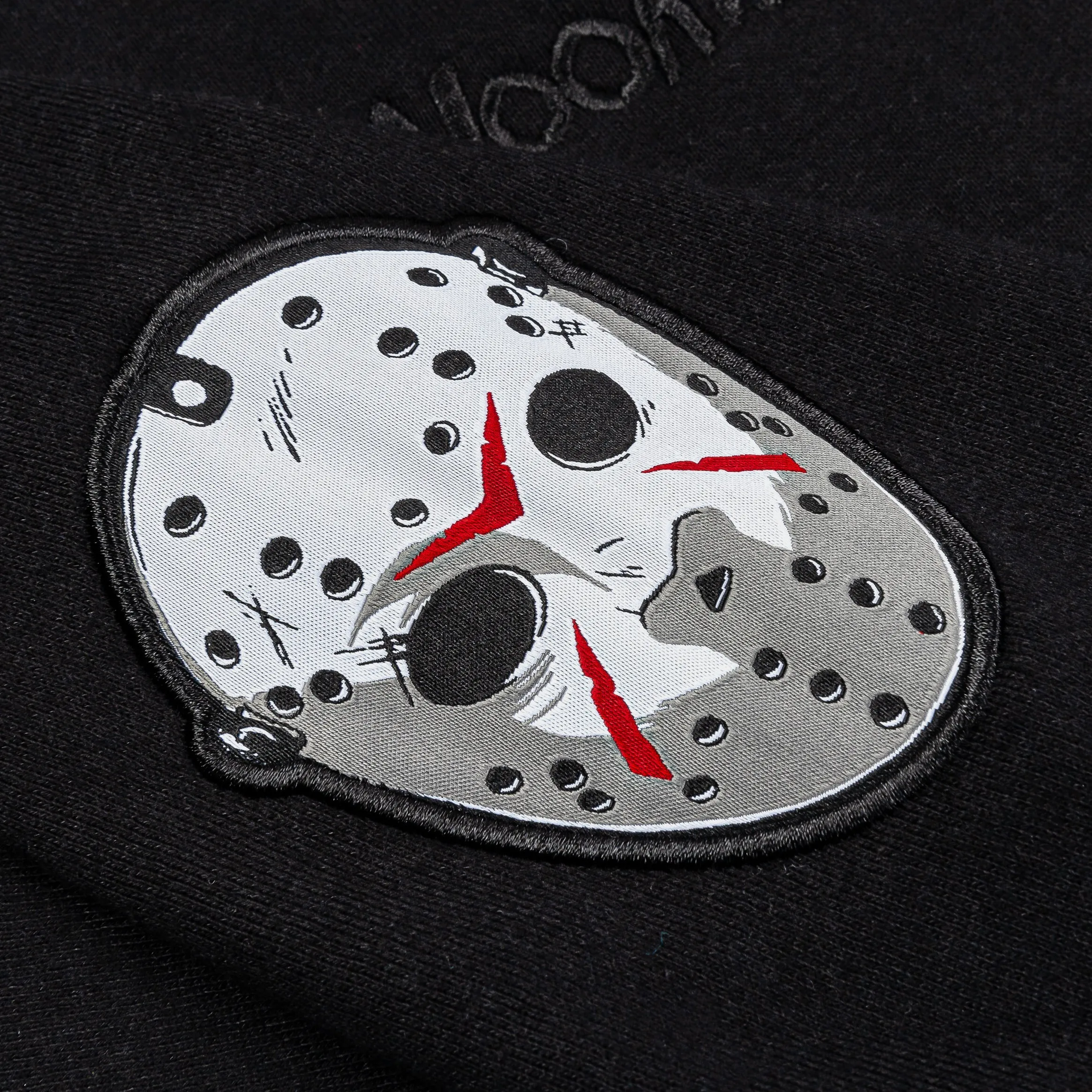 Elastic SP x Friday The 13th Nightmare Full Zip Mens Hoodie (Black/Red)