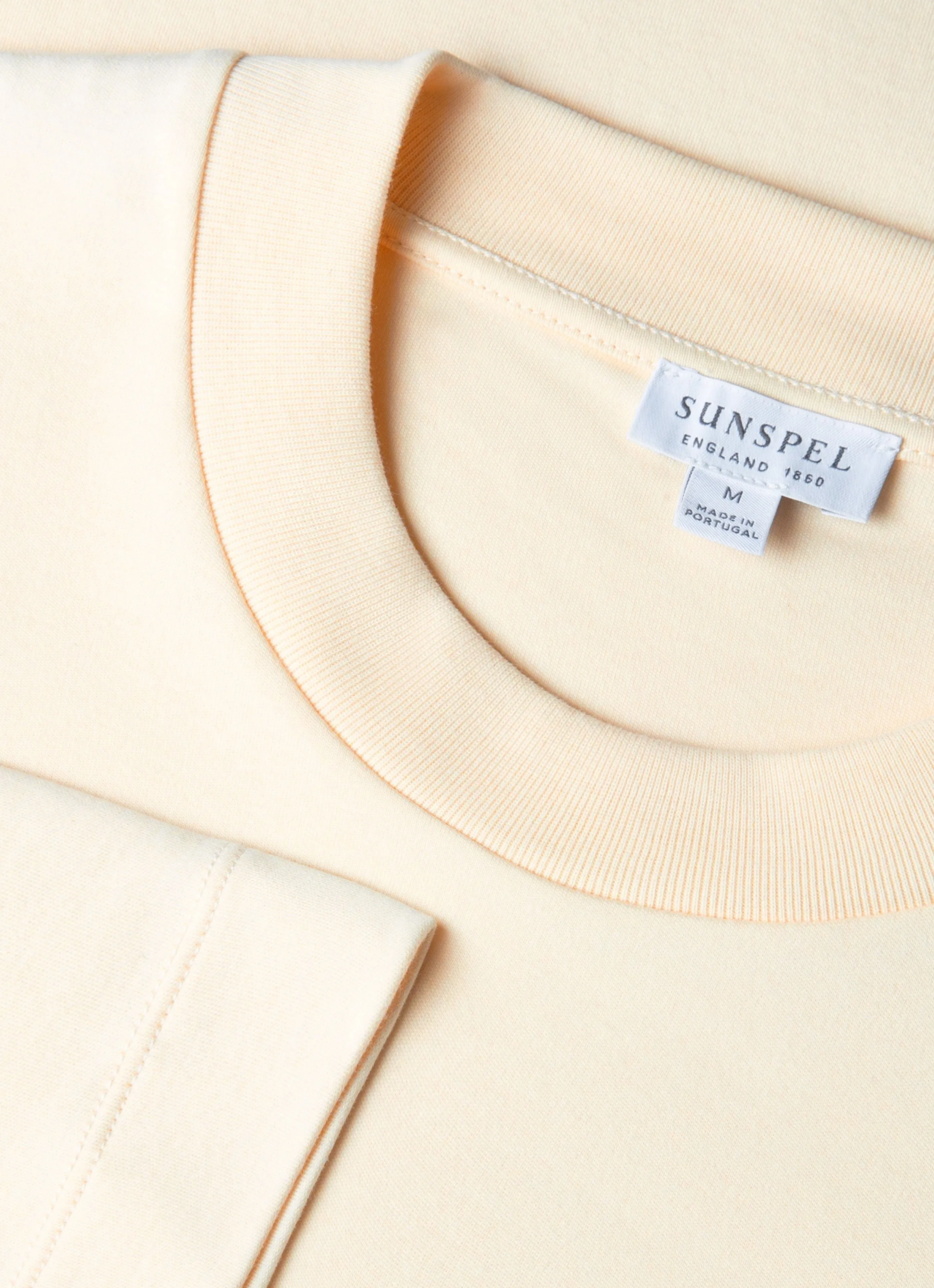 Lightweight Feel Men's Long Sleeve Heavyweight T-shirt in Undyed