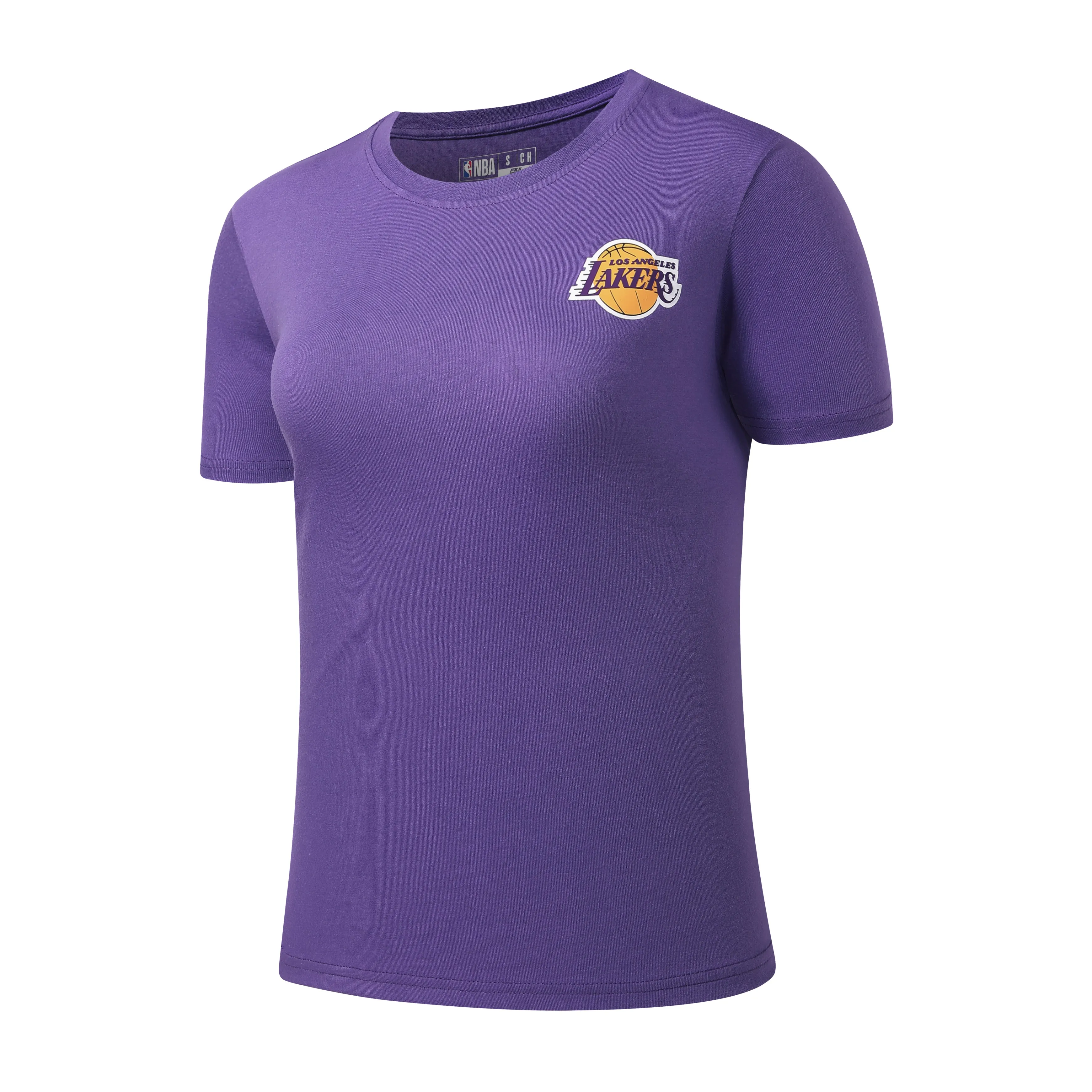 NBA Los Angeles Lakers Classics Collection Women's Crew Neck T-Shirt Abrasion Resistant Zones Airy material