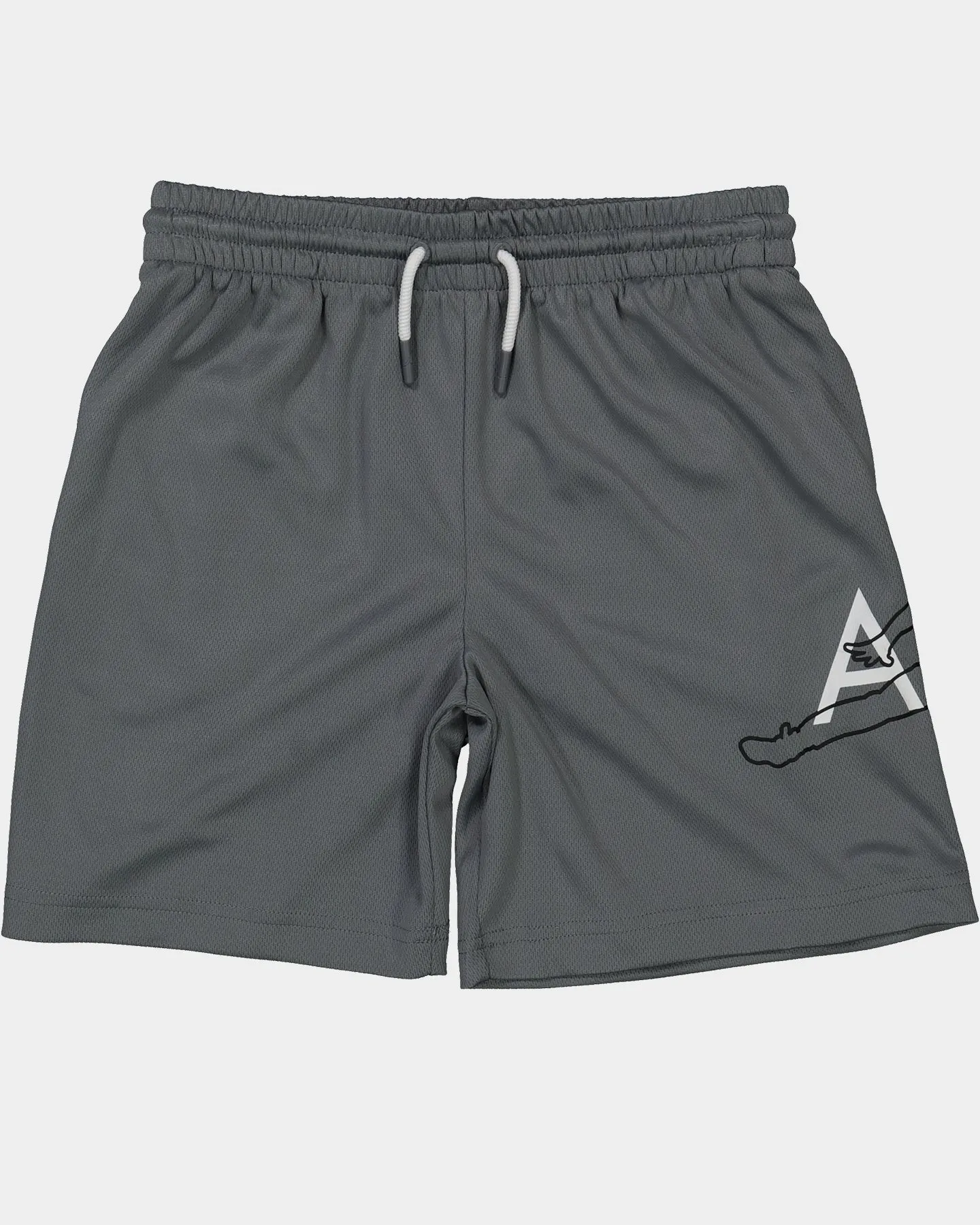 Lightweight Flex finance industry Jordan Kids' Jumpman Big Sport Mesh Shorts Smoke Grey