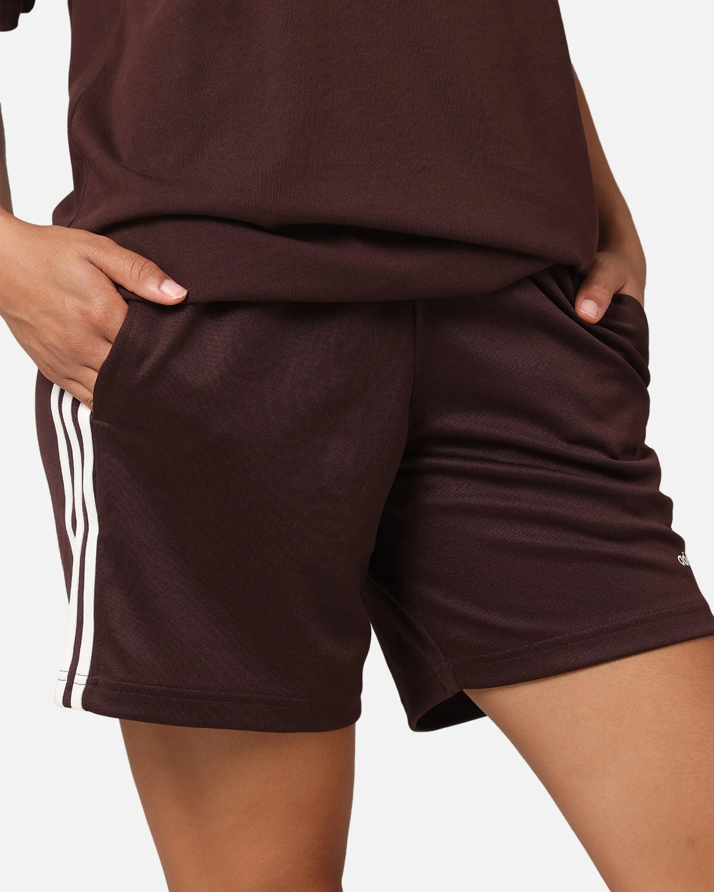 Comfy Fit prom night Adidas Football Shorts Brown