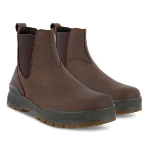 Stitched Seams Always Shade Ecco Track 25 831874-02482 Boots Men's  Brown Nubuck Leather Chelsea JOBB2200