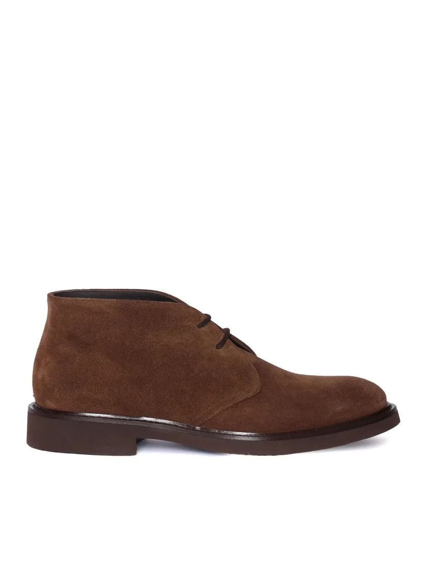 Core Fit Chukka (Gm) Havana Mink With Dark Brown Finish